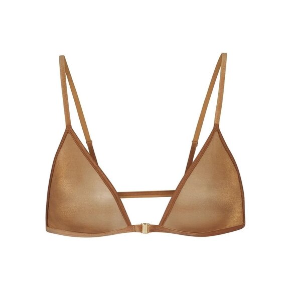 SKIMS Glissenette Triangle Bralette‎ Sienna 3X - Picture 12 of 12
